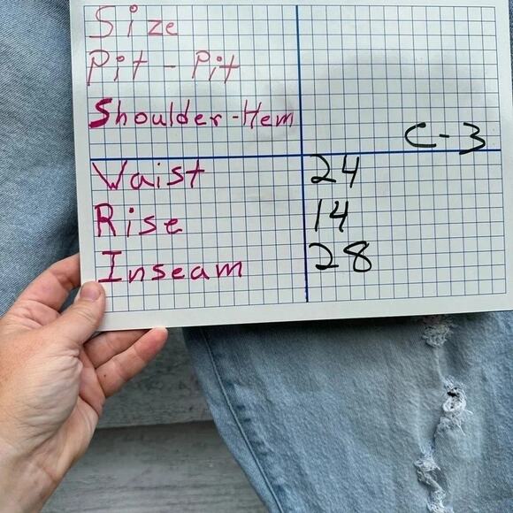 TORRID  Boyfriend Light Wash Distressed raw hem Jeans Plus Size 22 tall - Picture 9 of 9